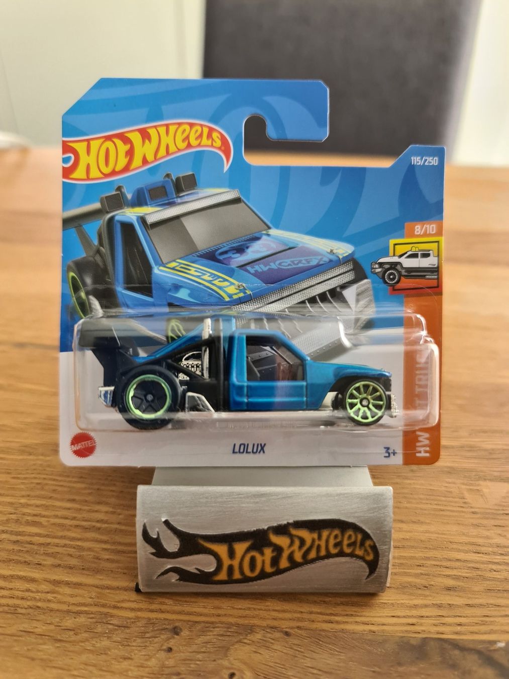 Hot Wheels HW Hot Trucks 2022 Lolux 8/10 Short Card