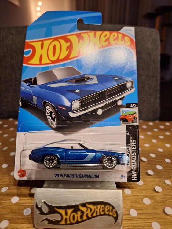 Hot Wheels HW Roadsters 2024 70 Plymouth Barracuda 3/5 L