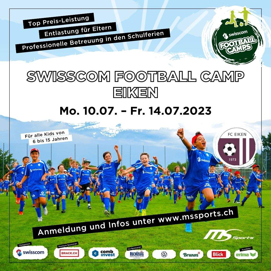 Swisscom Football Camp Eiken! ⚽