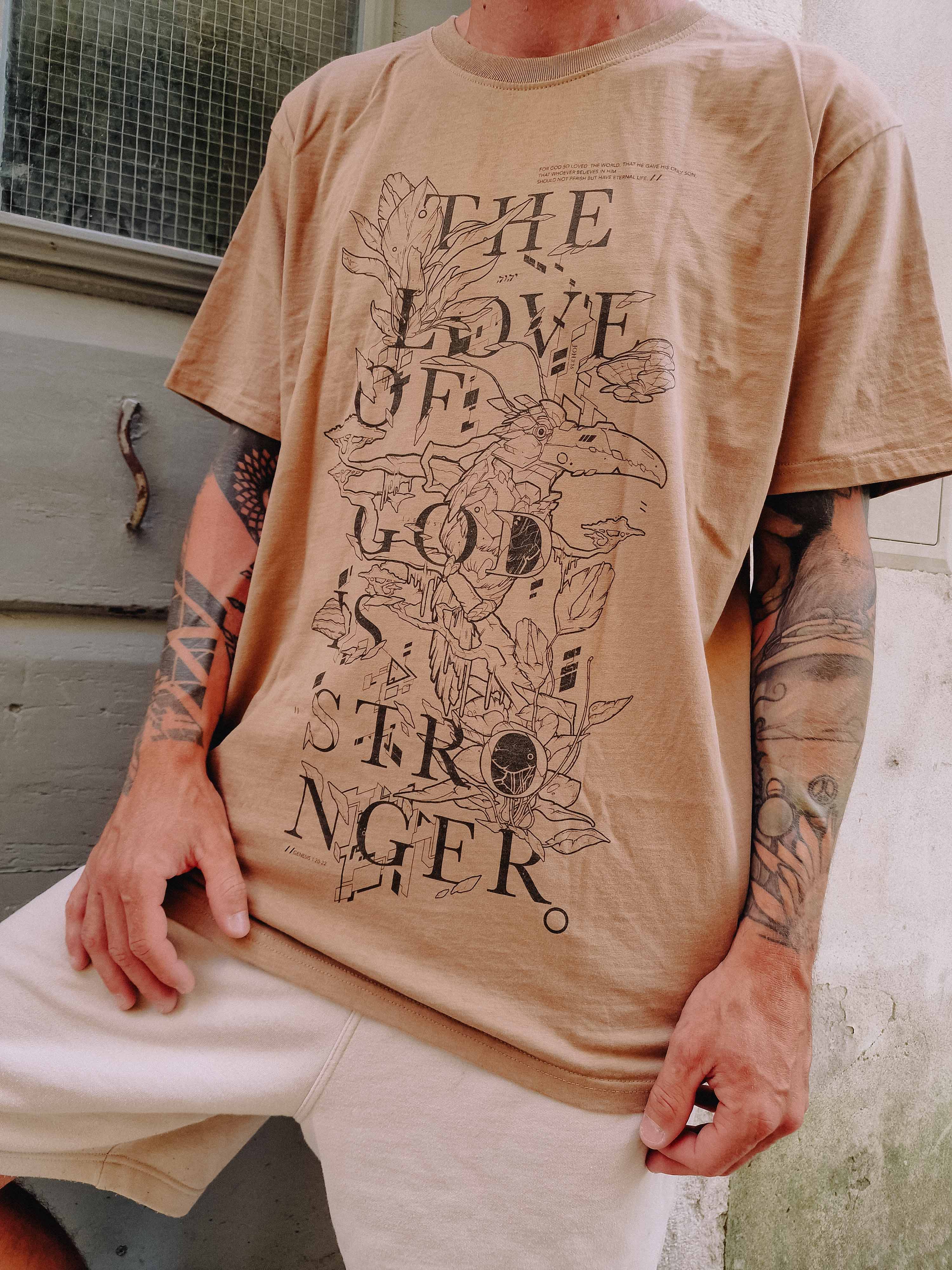 CREATOR//SERIES T-Shirt unisex TUCAN braun #limited