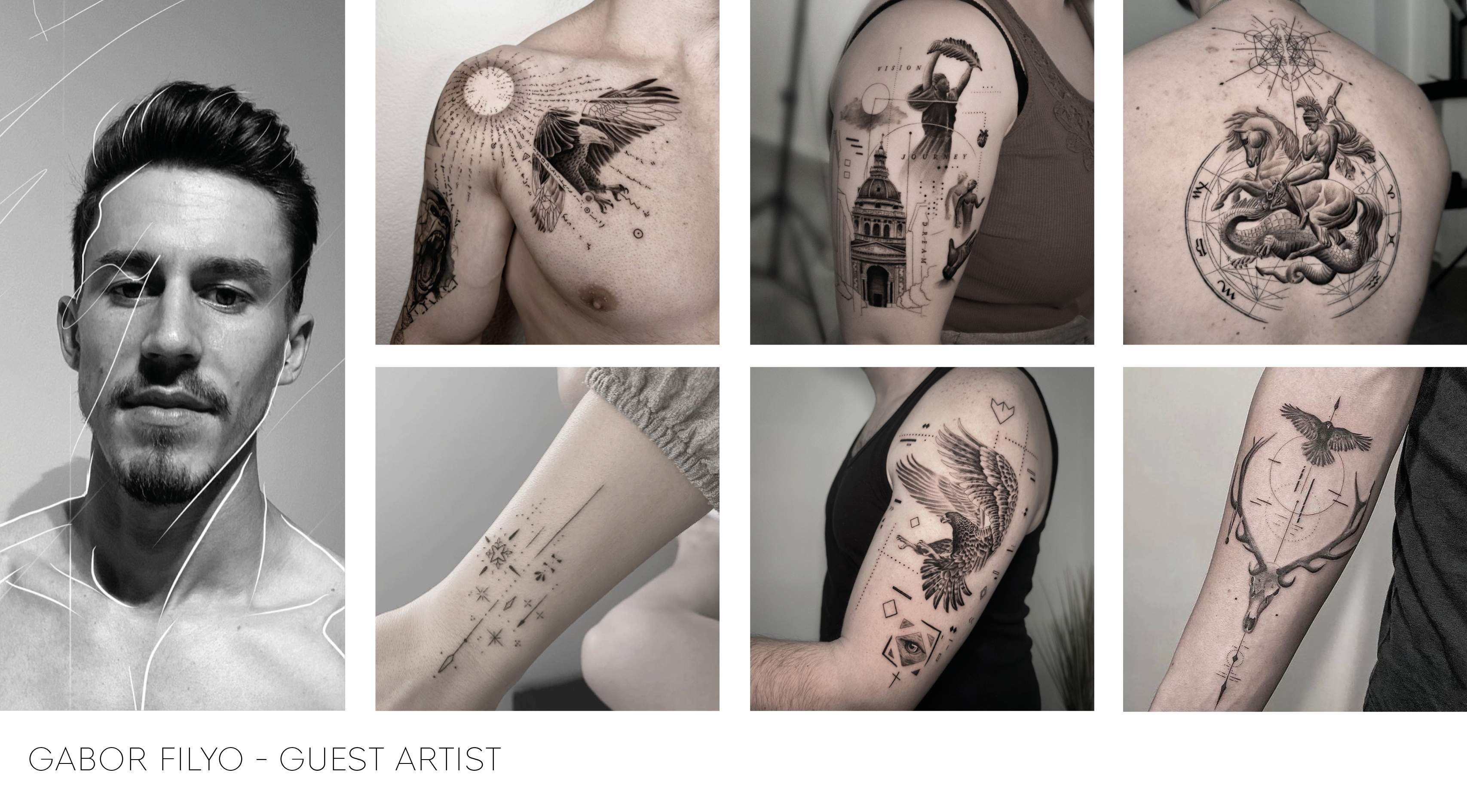 Tattoo Luzern - Gabor Filyo - Concept Art and Minimal Realistic Tattoo Artist - Sullivan Ink