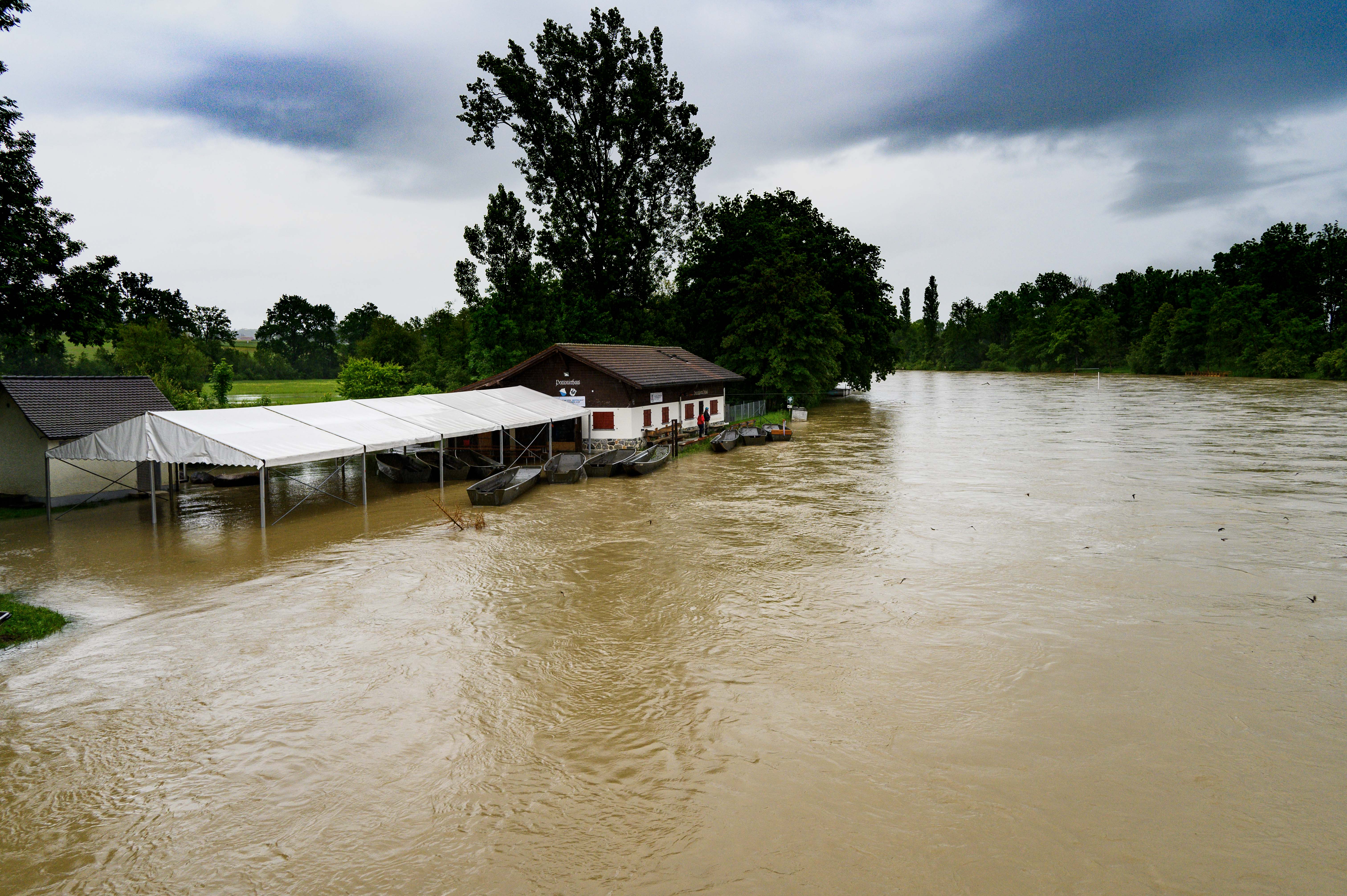 Reuss Ottenbach Hochwasser jpg