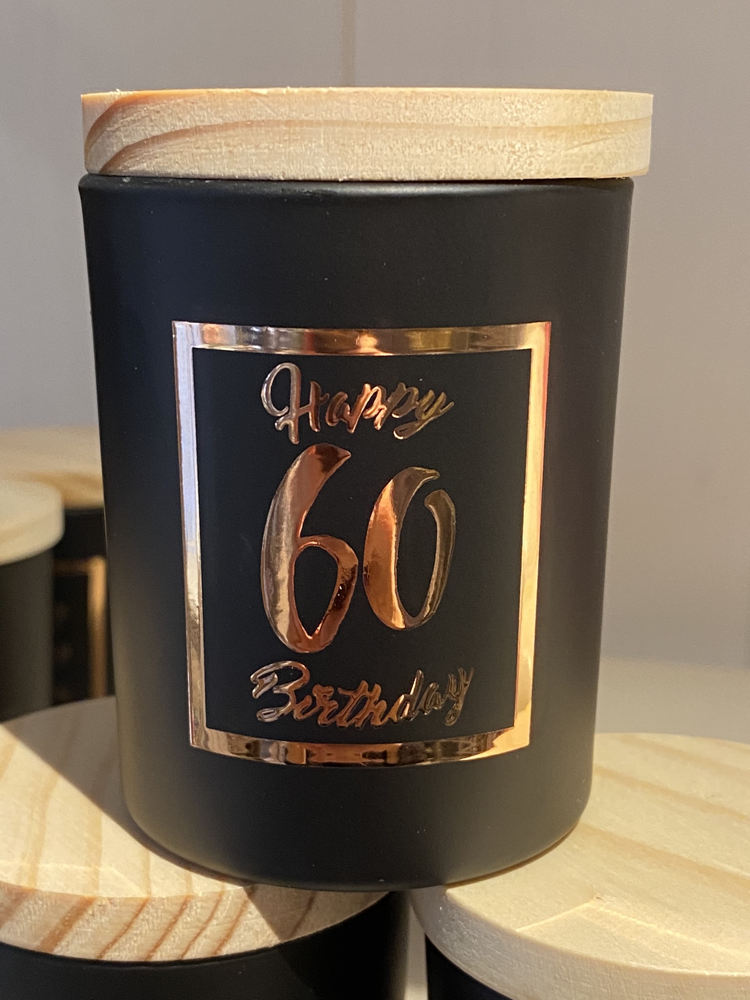 Kerze - 60. Geburtstag