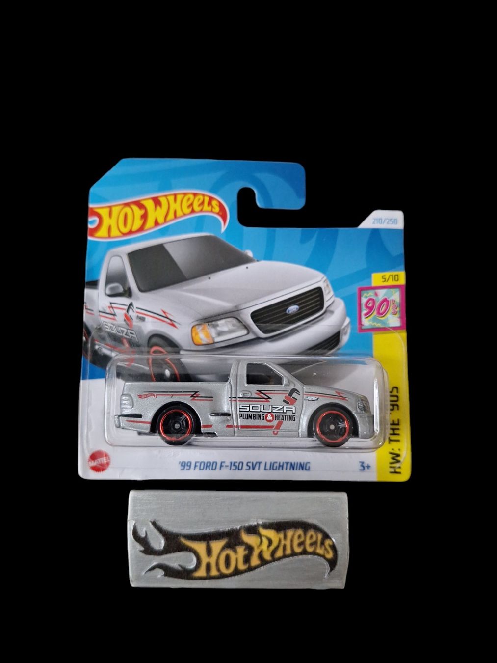 Hot Wheels HW The 90s 2024 99 Ford F-150 SVT Lightning 5/10 S