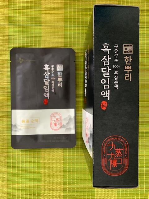 Premium Black Ginseng aus Korea