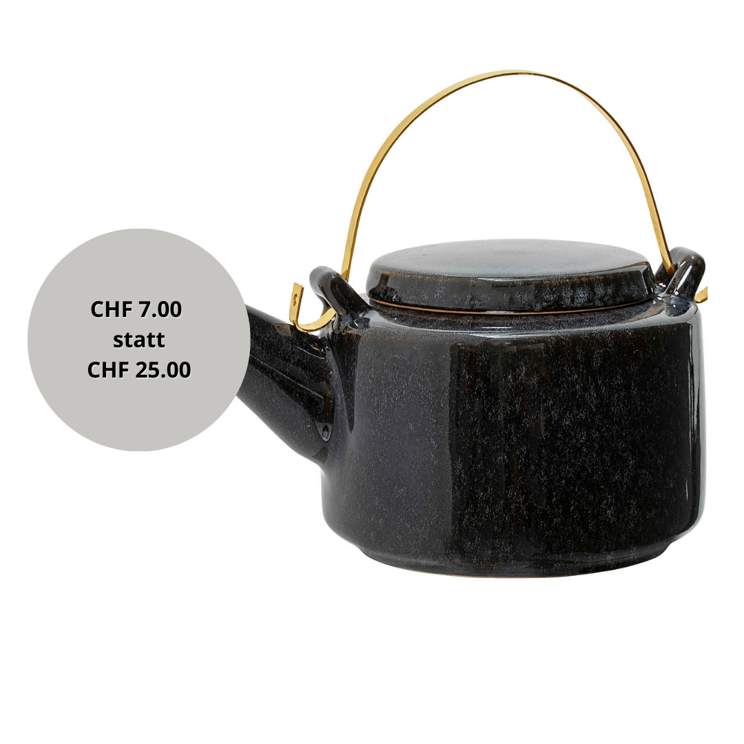 Teekanne, schwarz (Noir Teapot)