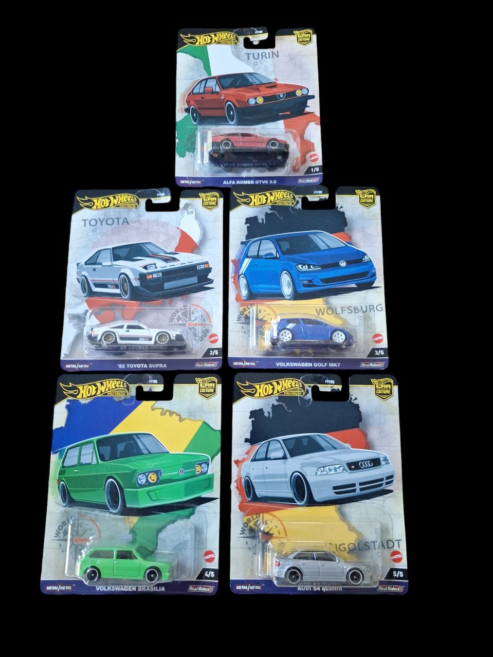 Hot Wheels Premium Set World Tour 2024