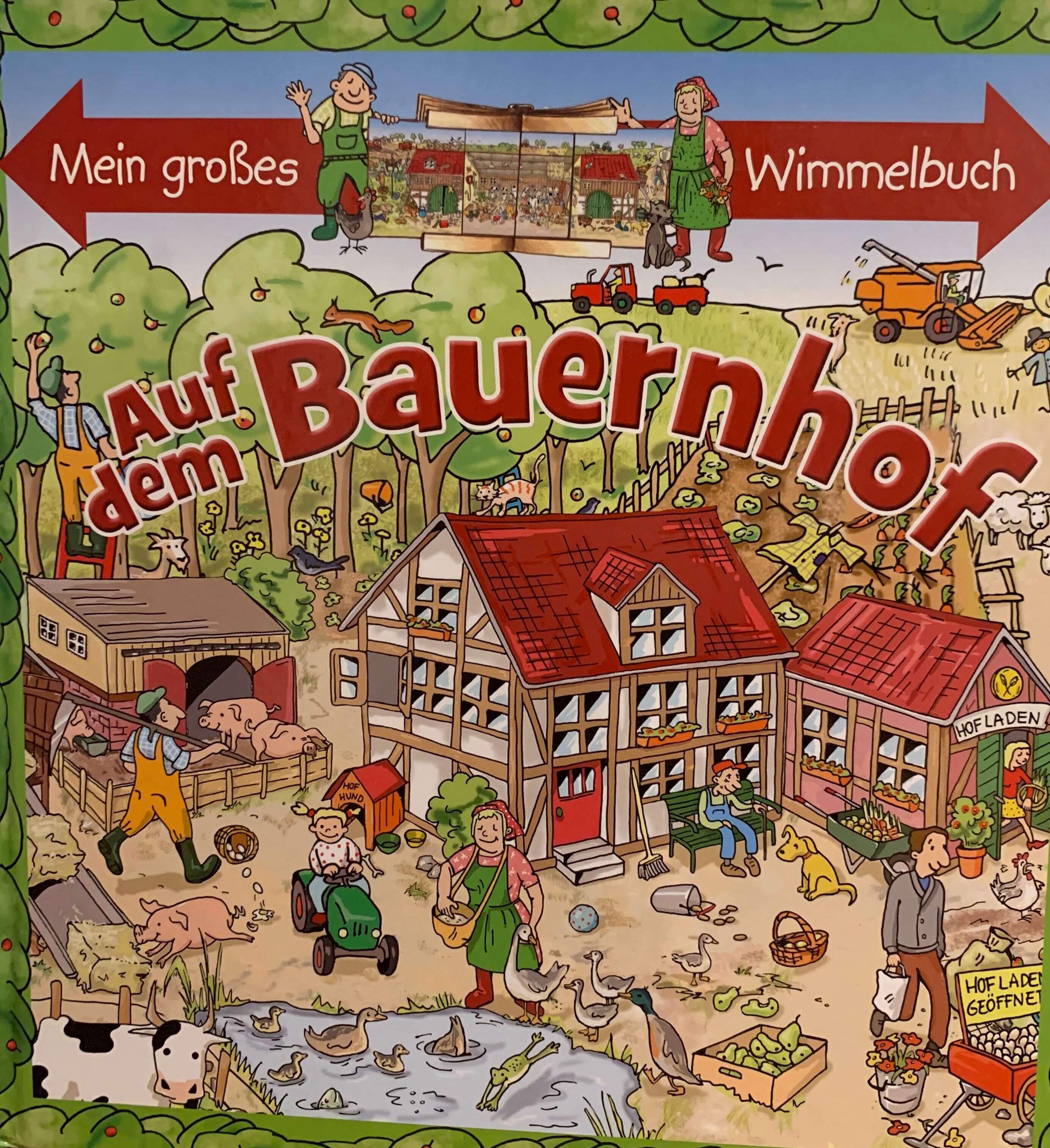 Mein grosses Wimmelbuch - Auf dem Bauernhof