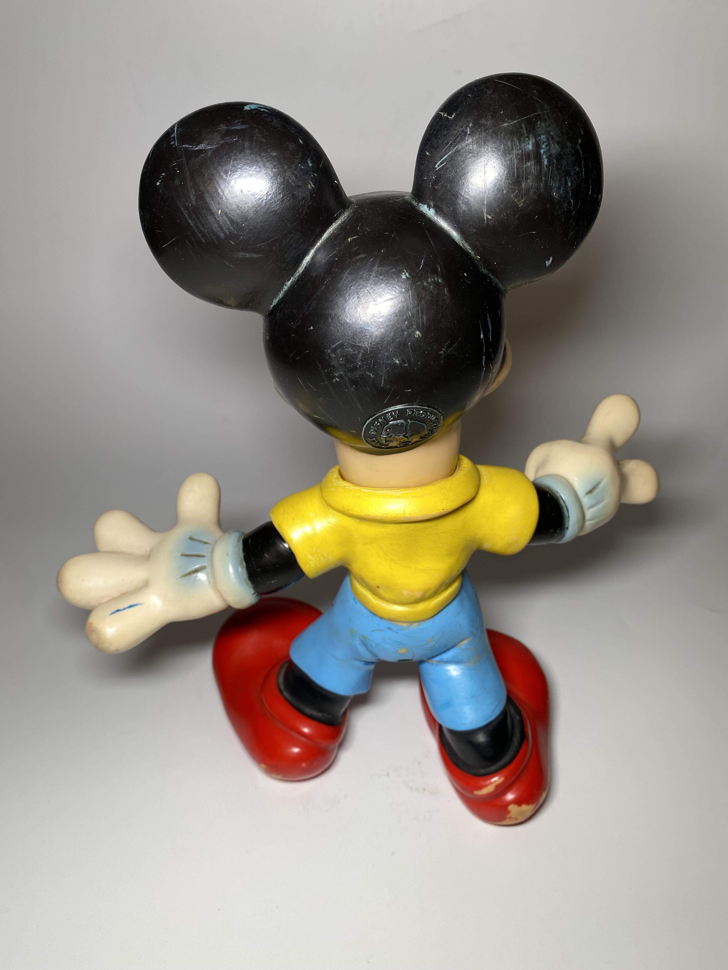 Micky Maus Figur aus Weichgummi