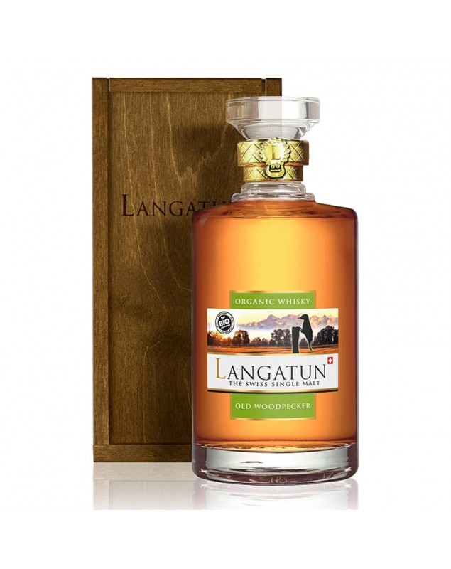 Langatun - Old Woodpecker - Organic Single Malt Whisky - 46% - 50cl