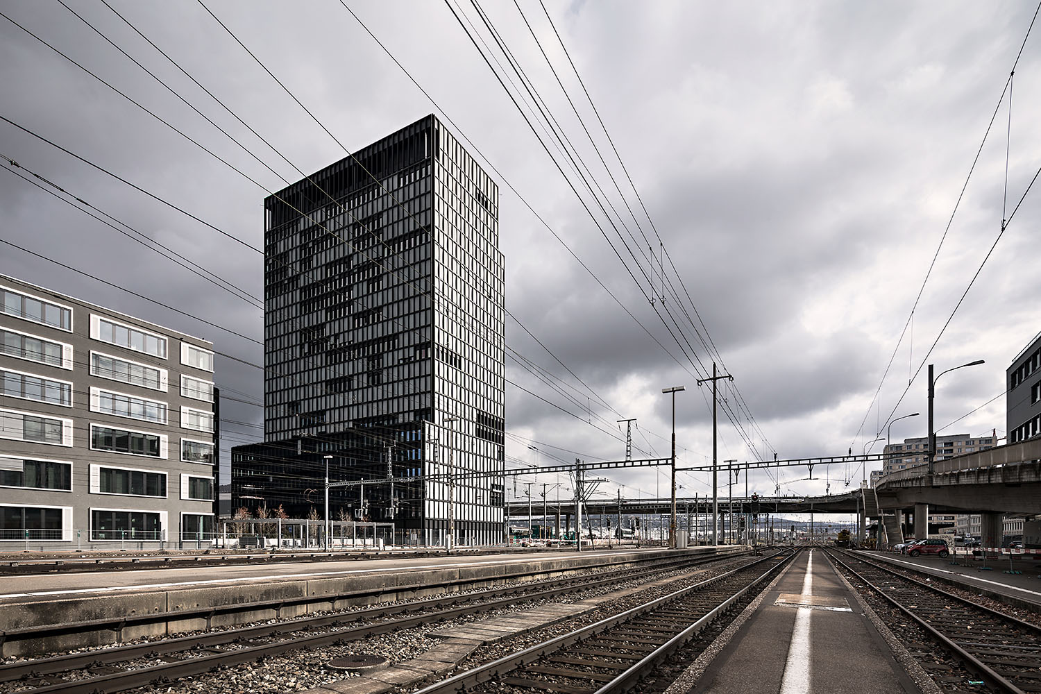 Westlink Tower, Zürich - Architektur: Burkard Meyer - freie Arbeit