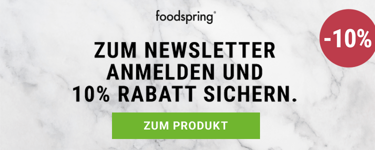 Foodspring Newsletter