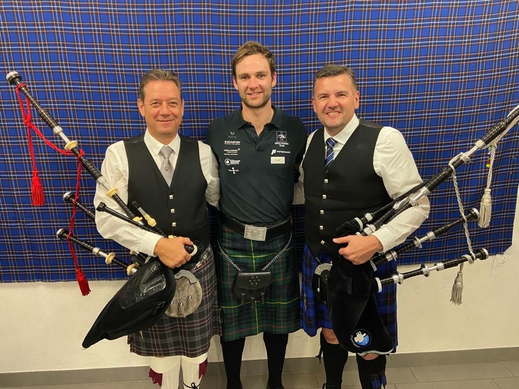 Scottish Ceilidh mit Max Kistler für Scott Bärlocher, für dessen Teilnahme an der Olympiade 2024.