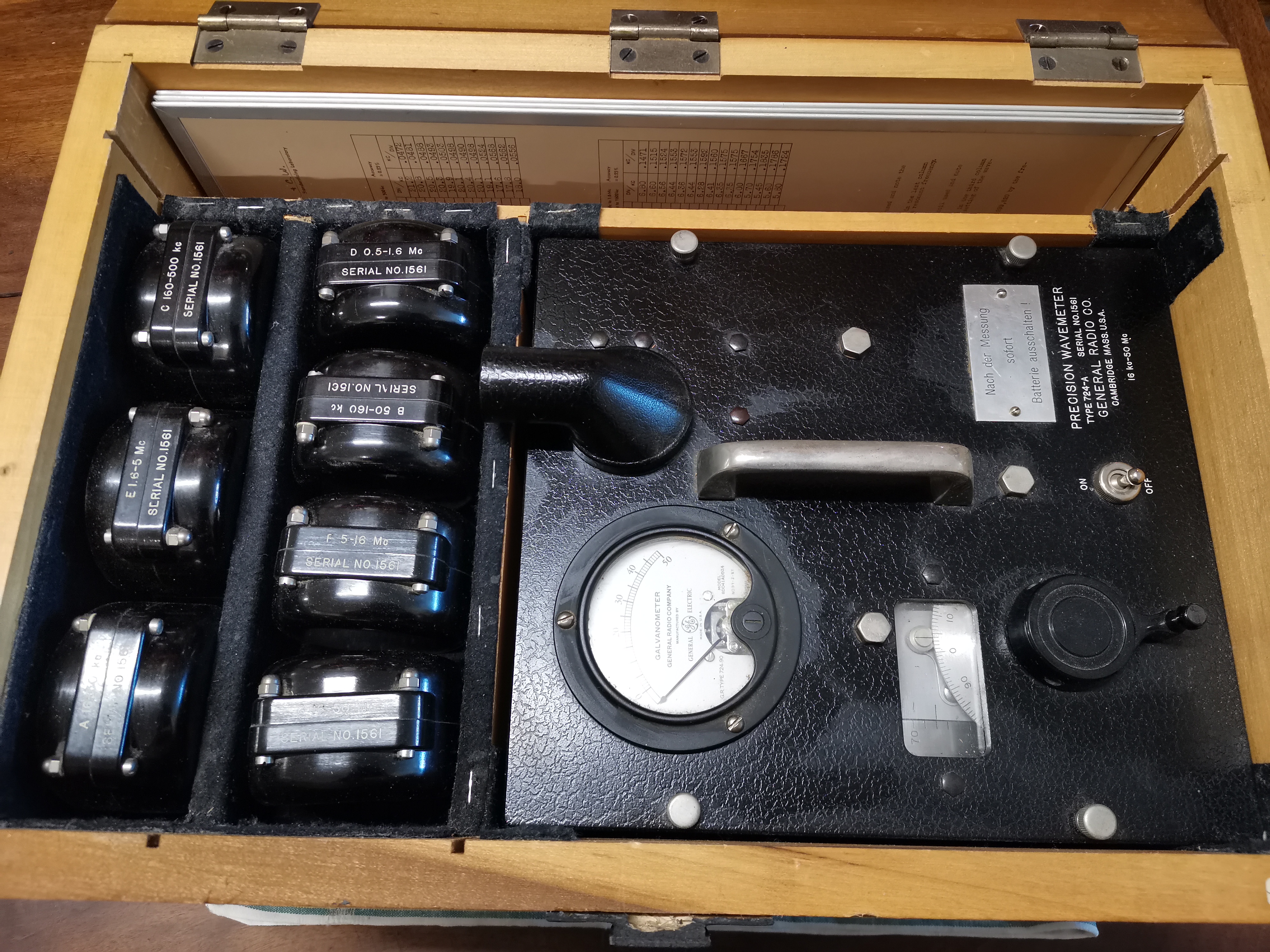 Precision Wavemeter von 1946