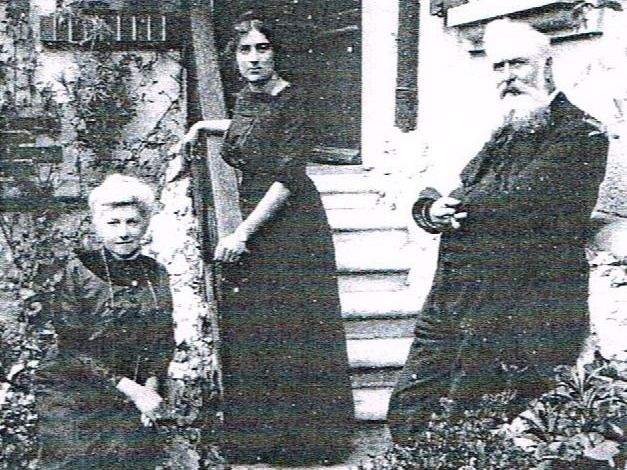 Familie Fattet, um 1900
