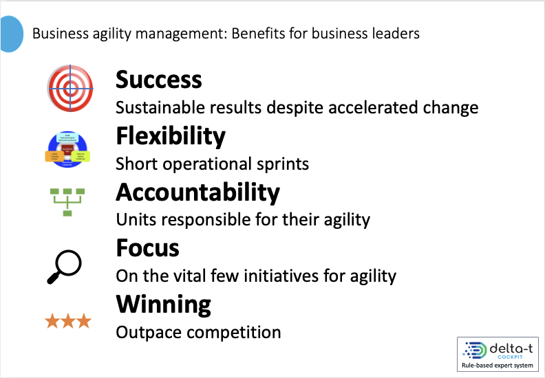 Agile management: Benefits for business leaders
