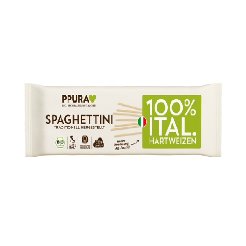 PPURA Spaghettini - Bio - Hartweizengries