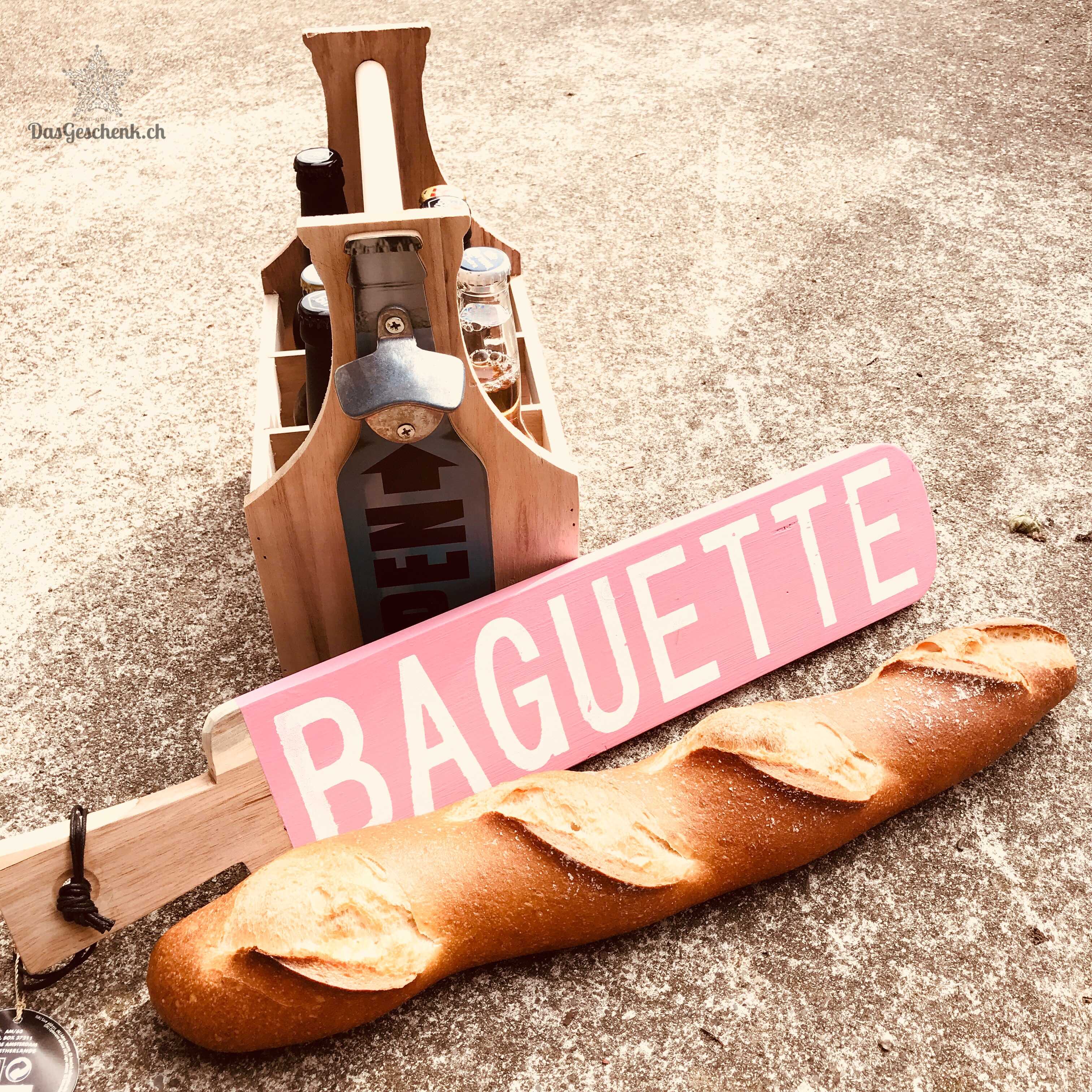 Vintage Brotschneidebrett "Baguette"