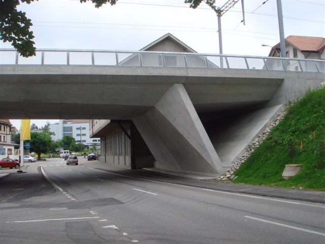 Doppelspurbrücke über Lyssachstrasse, Burgdorf