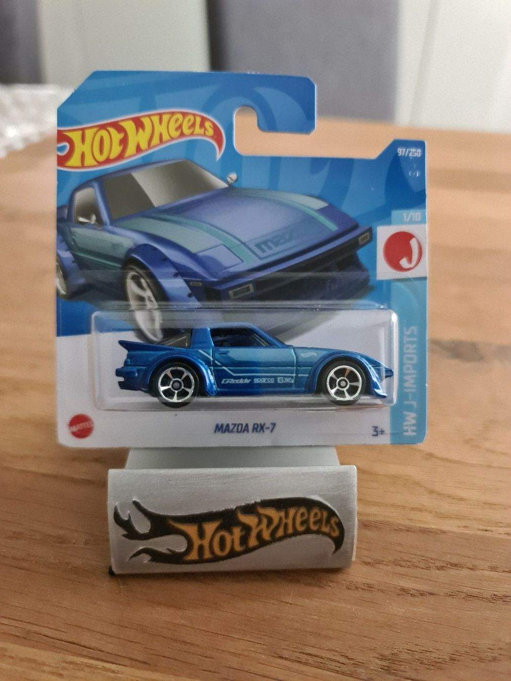 Hot Wheels HW J-Imports 2022: Mazda RX-7 1/10 Short Card