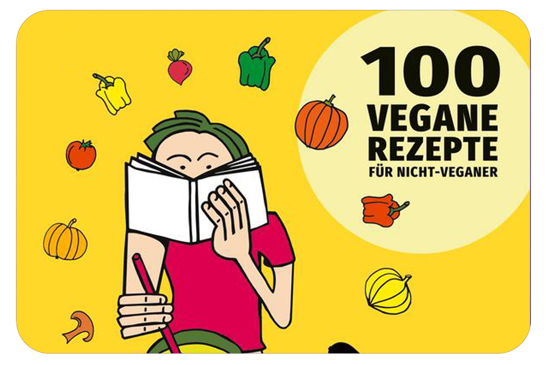 Gutschein Buch 100 vegane Rezepte für Nichtveganer