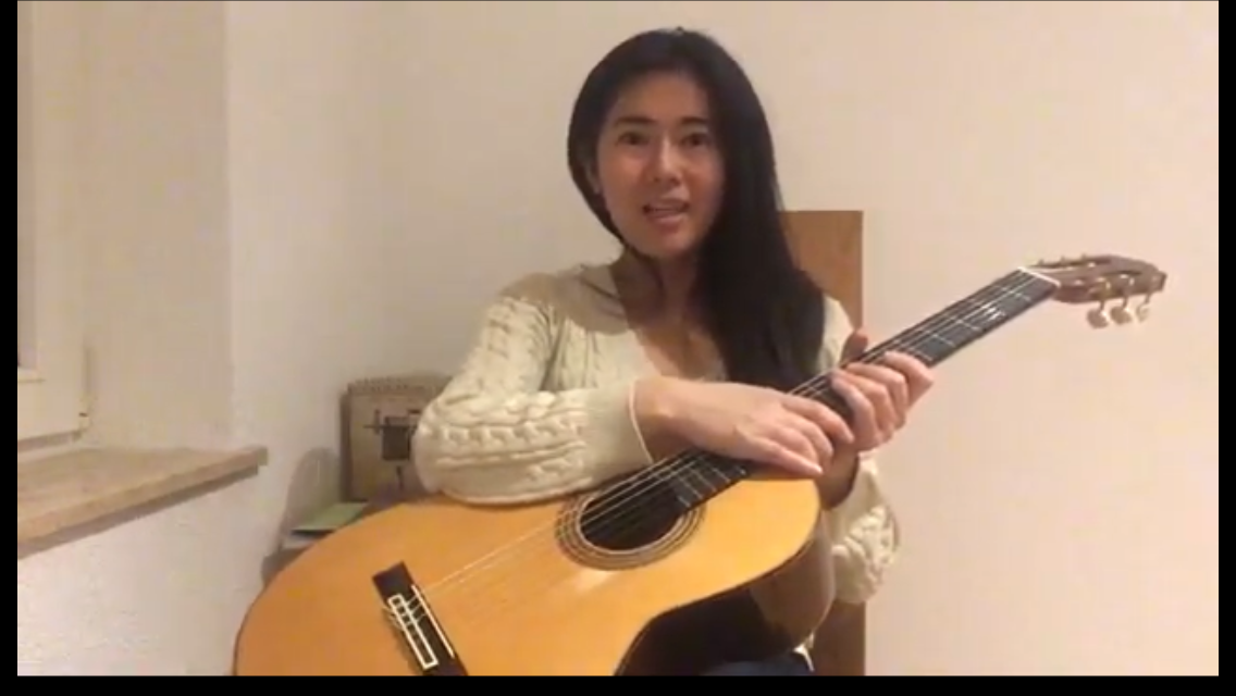 日渡奈那ホームページ Nana Hiwatari, Gitarre