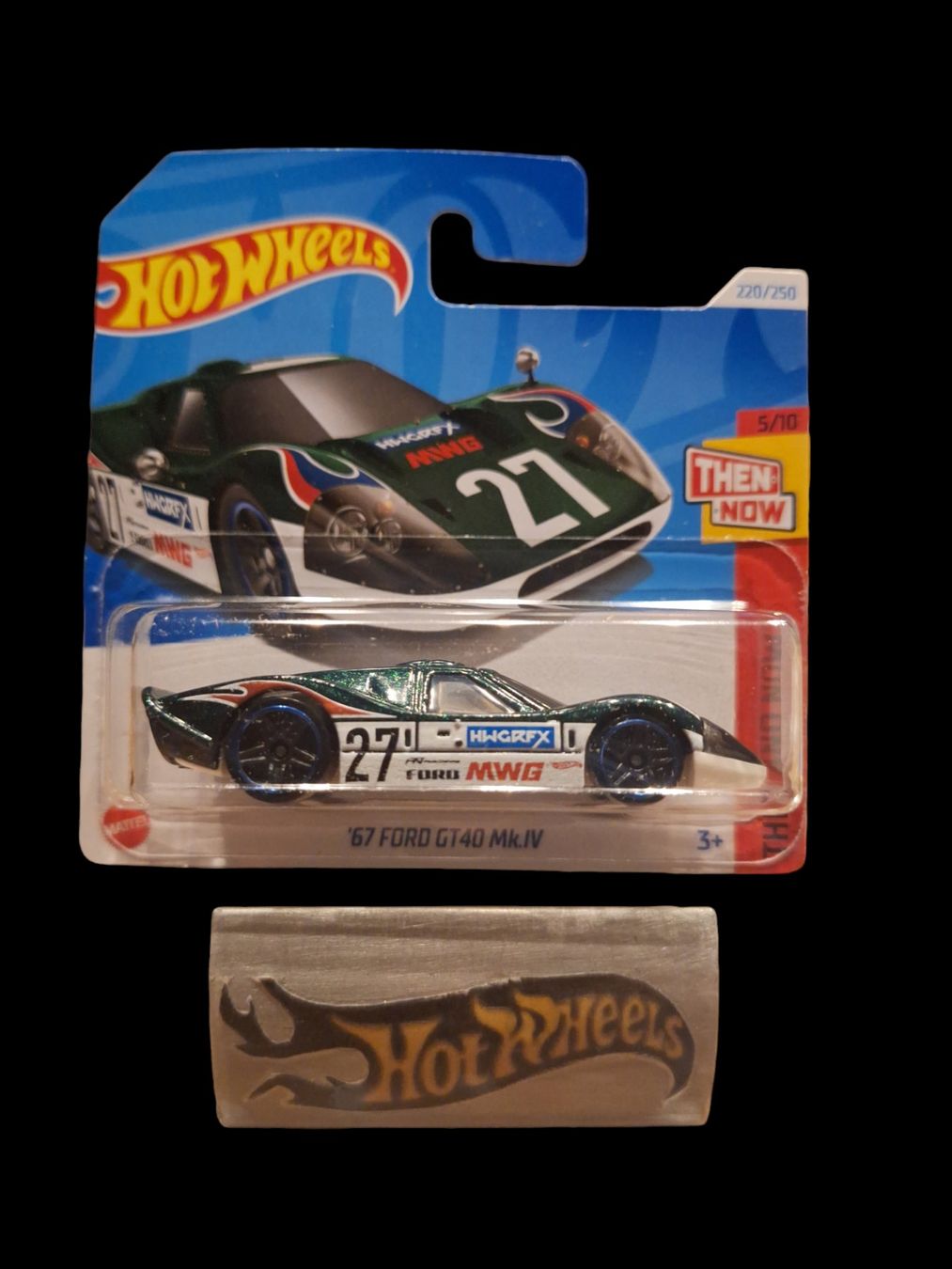 Hot Wheels Then and Now 2024 67 Ford GT40 Mk.IV 5/10 S