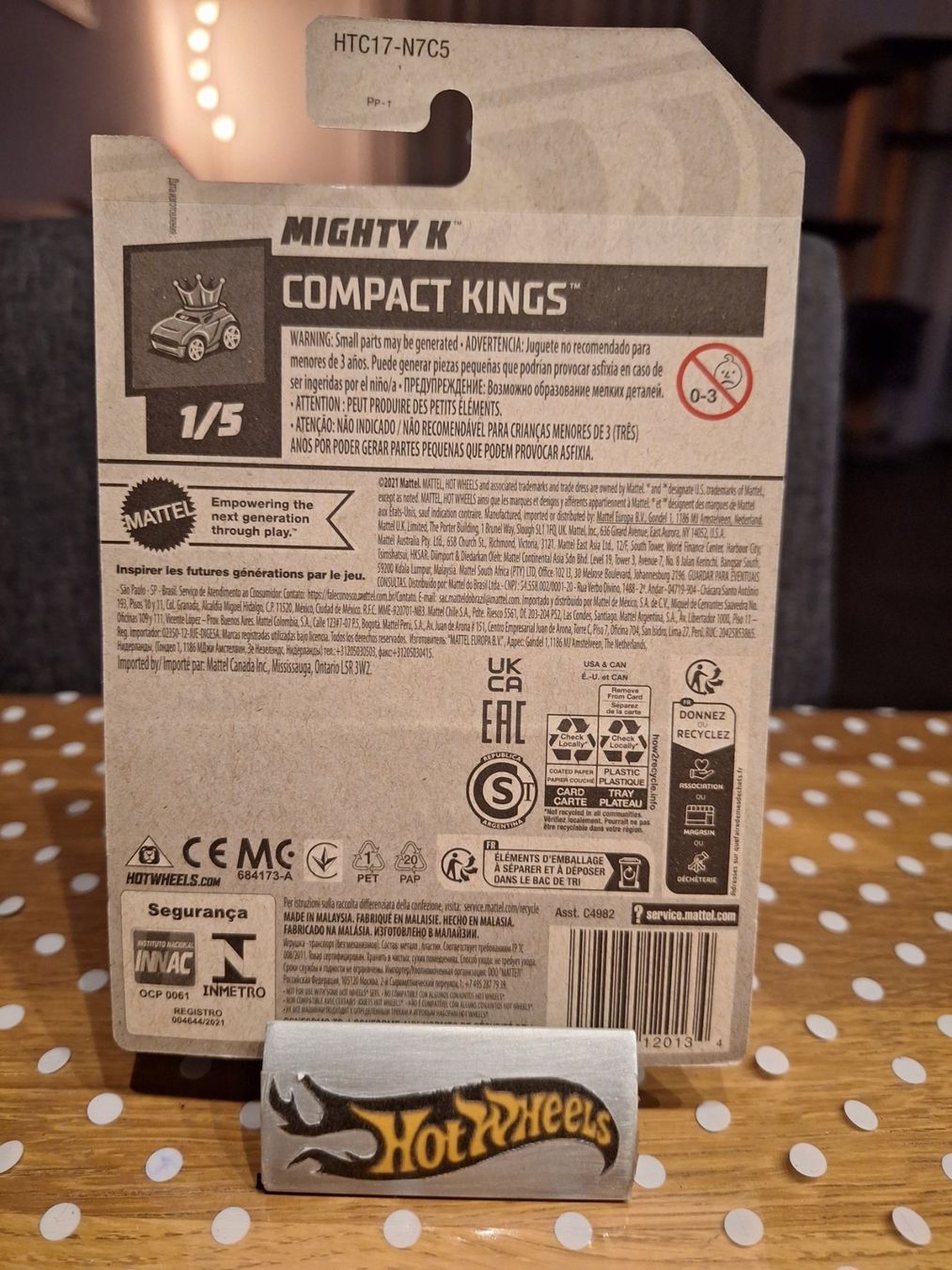 Hot Wheels Compact Kings 2024 Mighty K 1/5 L