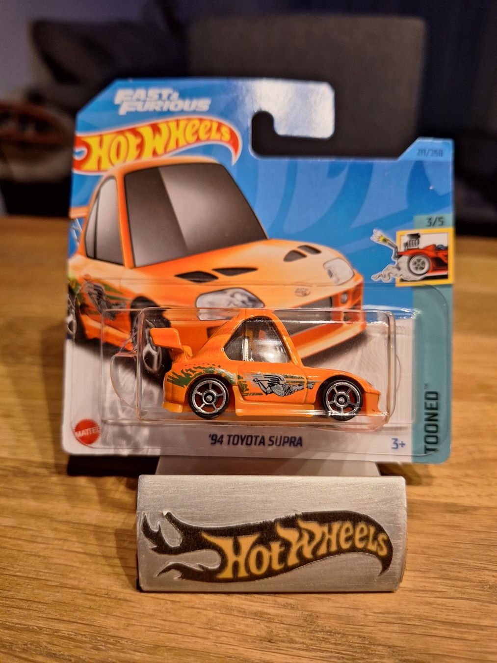 Hot Wheels Tooned 2023 94 Toyota Supra 3/5 S