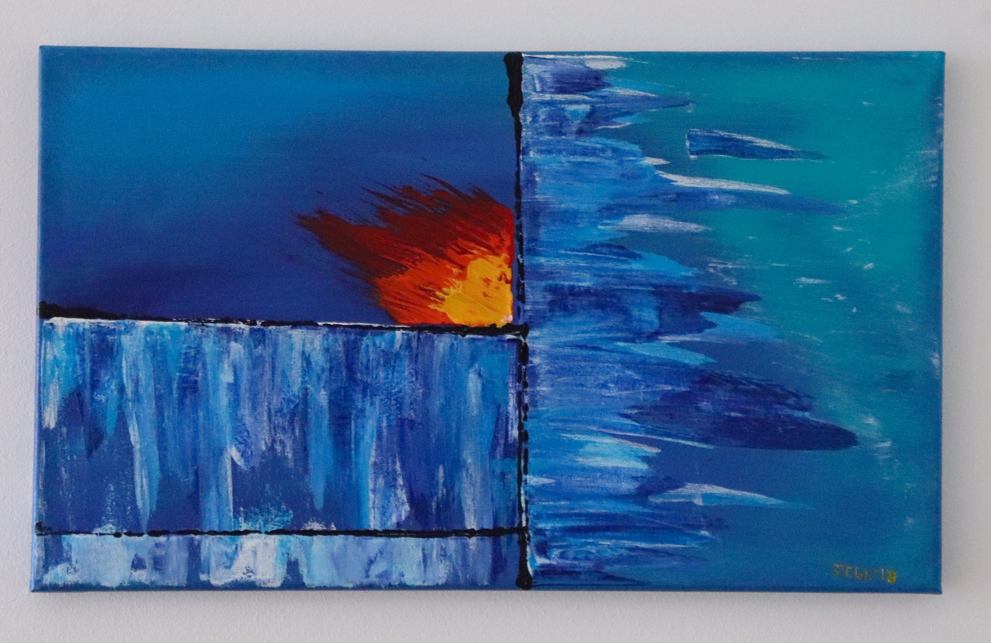 30 x 50cm / Bild Nr. 104 / CHF 160.00