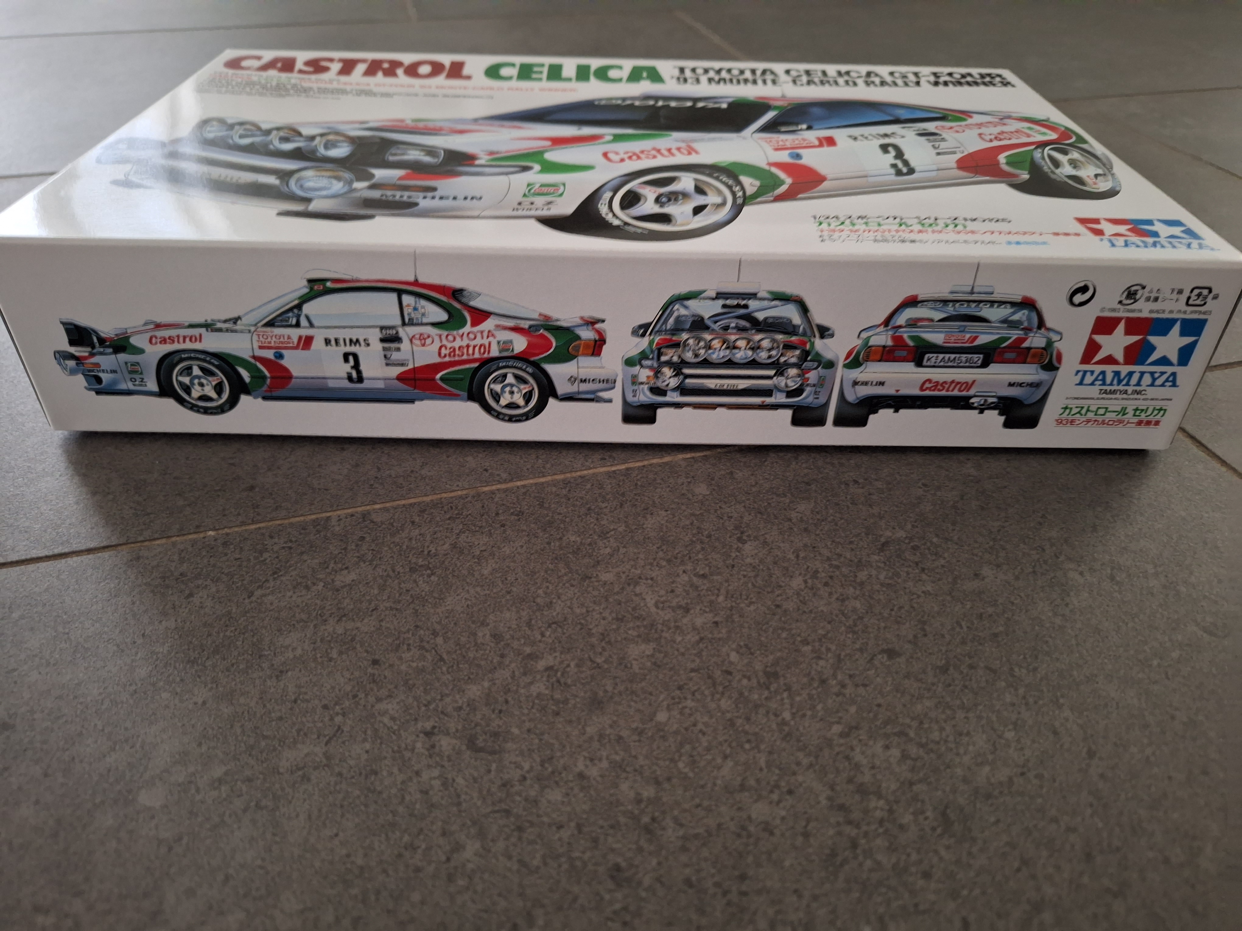 Tamiya Bausatz 1:24 Castrol Toyota Celica GT-Four 93 Monte-Carlo Rally Winner