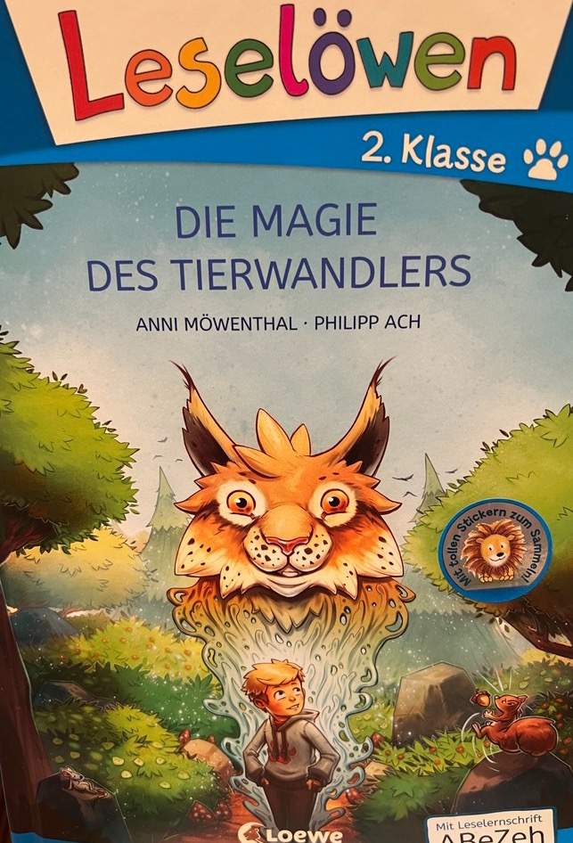 Leselöwen - Die Magie des Tierwandlers 2.Klasse