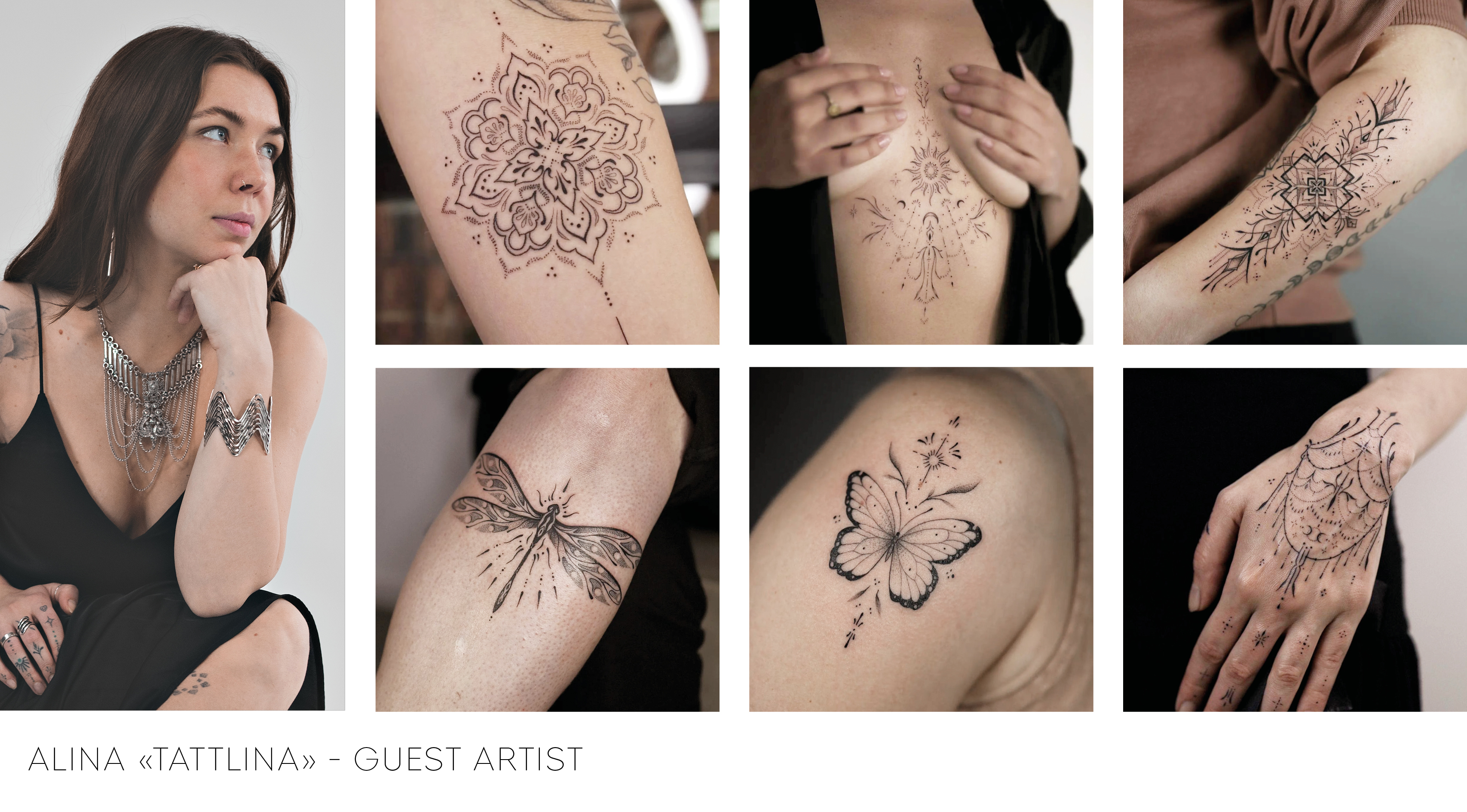 Tattoo Luzern - Alina Richter - Organic Ornamental Tattoo Artist - Sullivan Ink