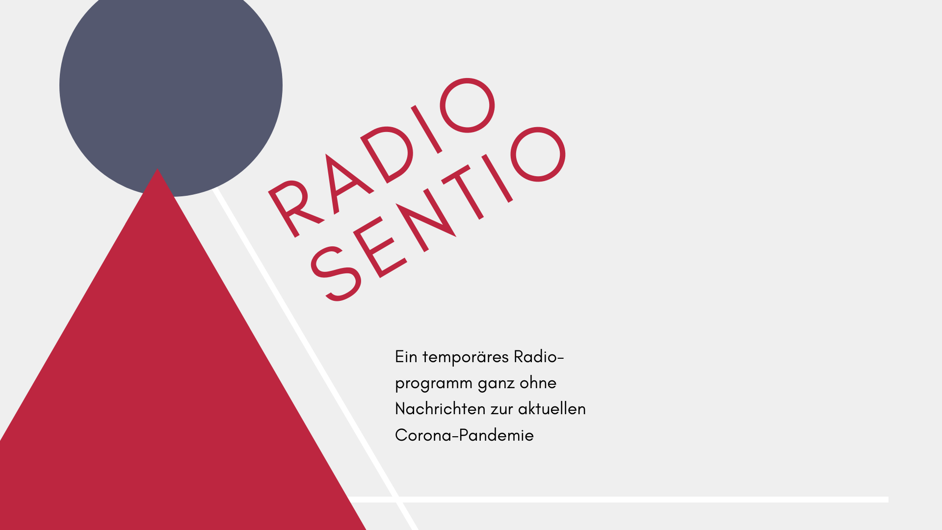 Radio Sentio - ein Projekt aus dem Lockdown