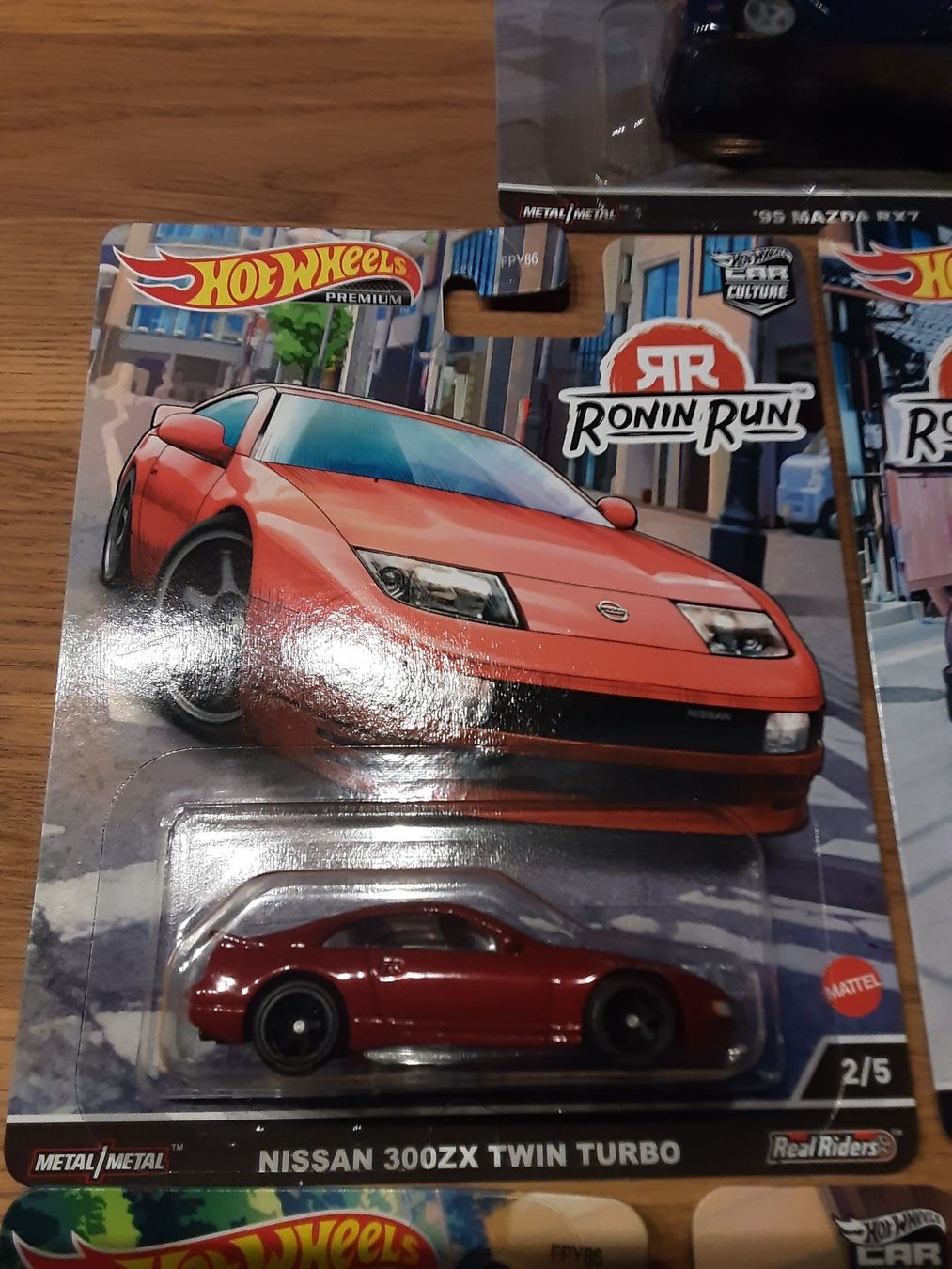 Hot Wheels Premium CC Ronin Run 2022 Nissan 300 Zx Twin 2/5