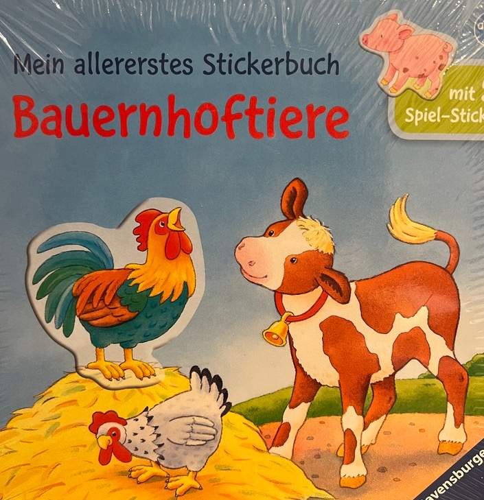 Mein allererstes Stickerbuch - Bauernhoftiere