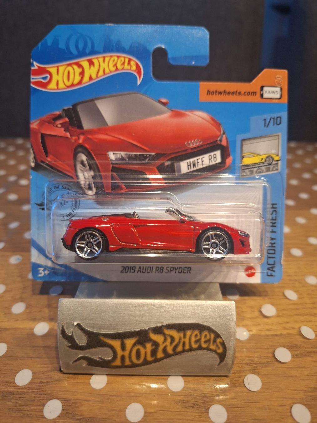 Hot Wheels Factory Fresh 2020 2019 Audi R8 Spyder 1/10 S