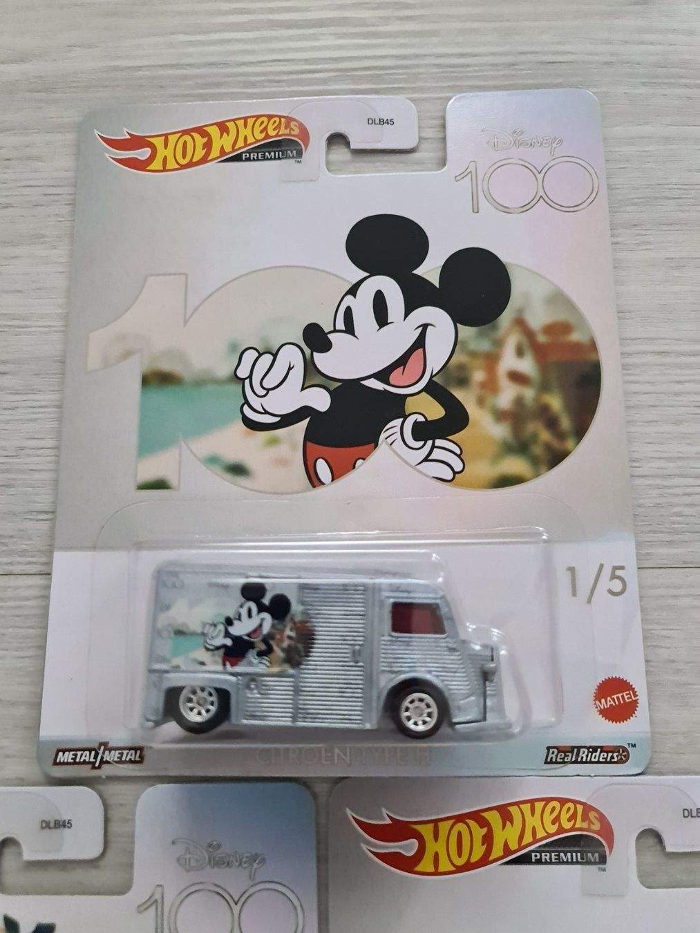 SALE komplettes Set Hot Wheels Premium Disney 100 Long Card