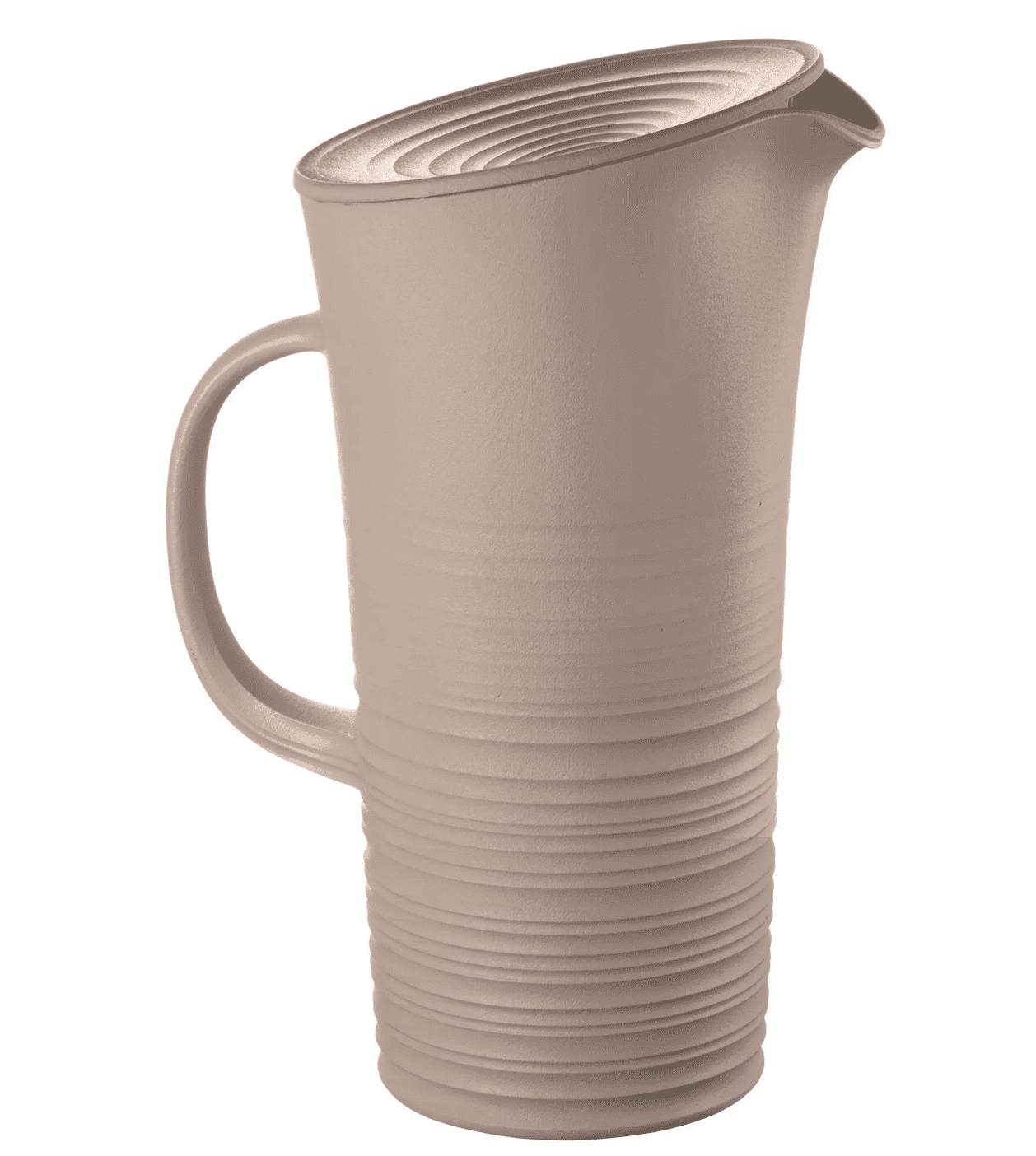 Guzzini PITCHER WITH LID TIERRA Taupe