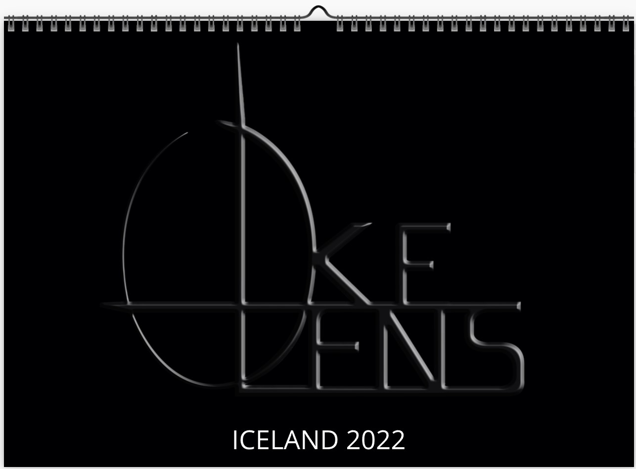 Ukelens Kalender 2022 Iceland, Format A3 Quer 