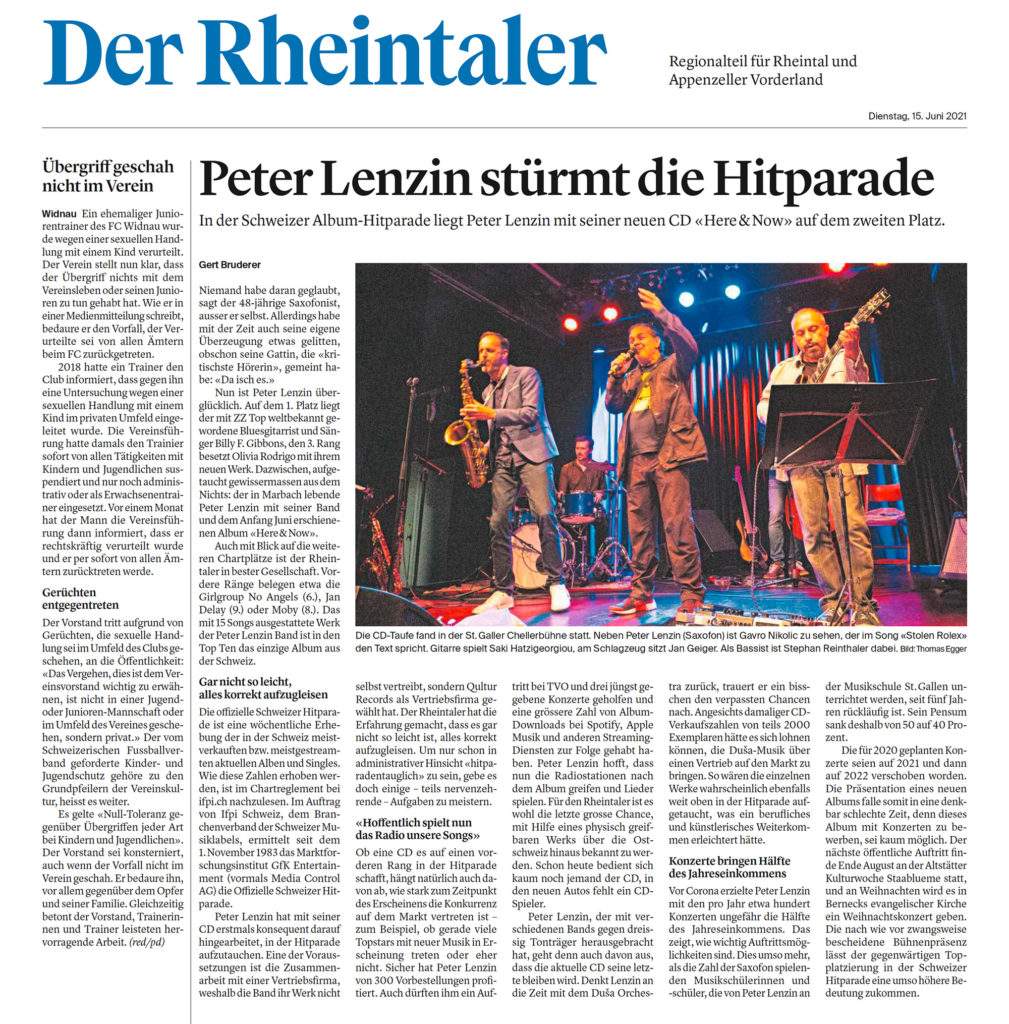 Bericht "Der Rheintaler"