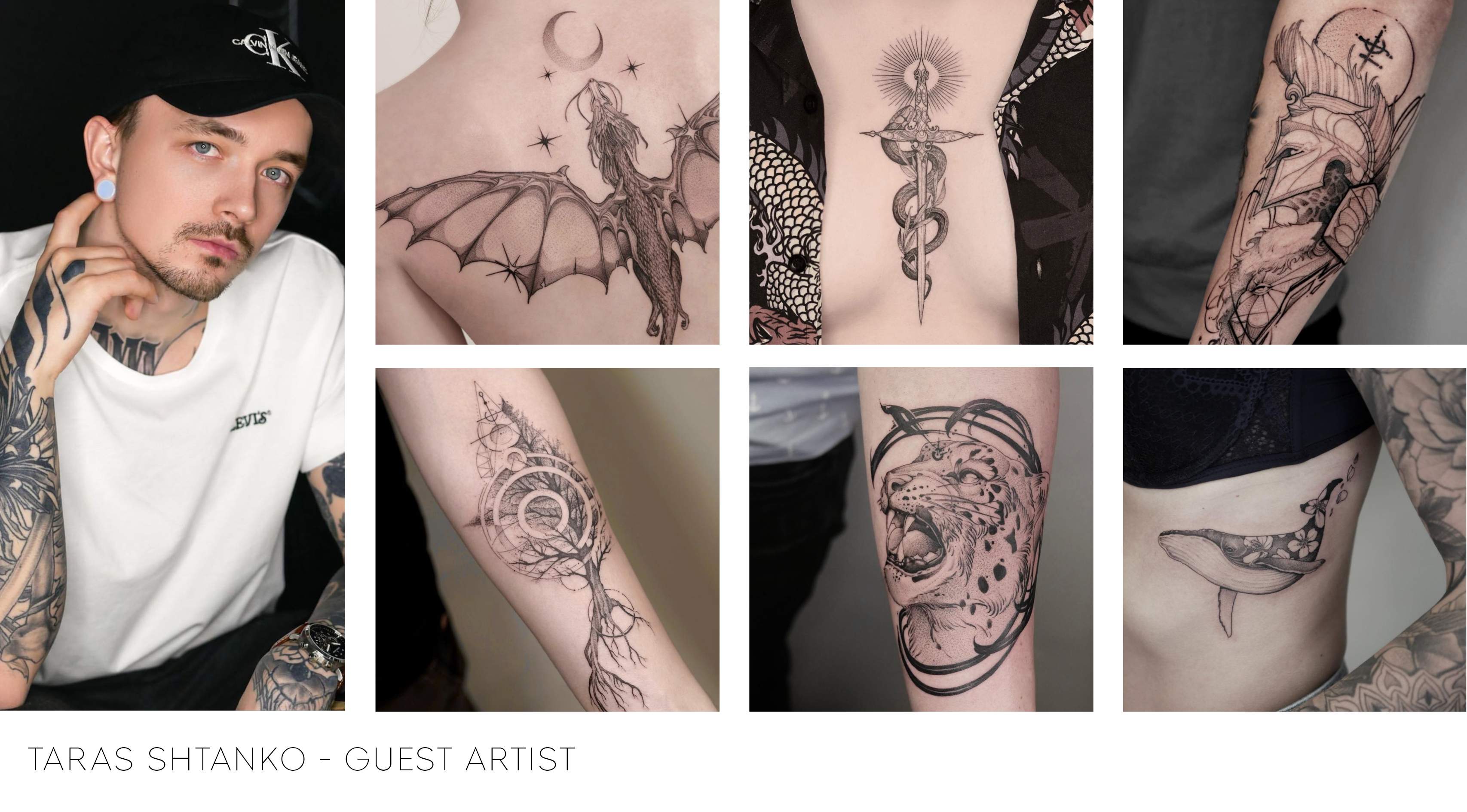 Tattoo Luzern - Taras Shtanko -  Illustration and Semi-Realistic Tattoo Artist - Sullivan Ink