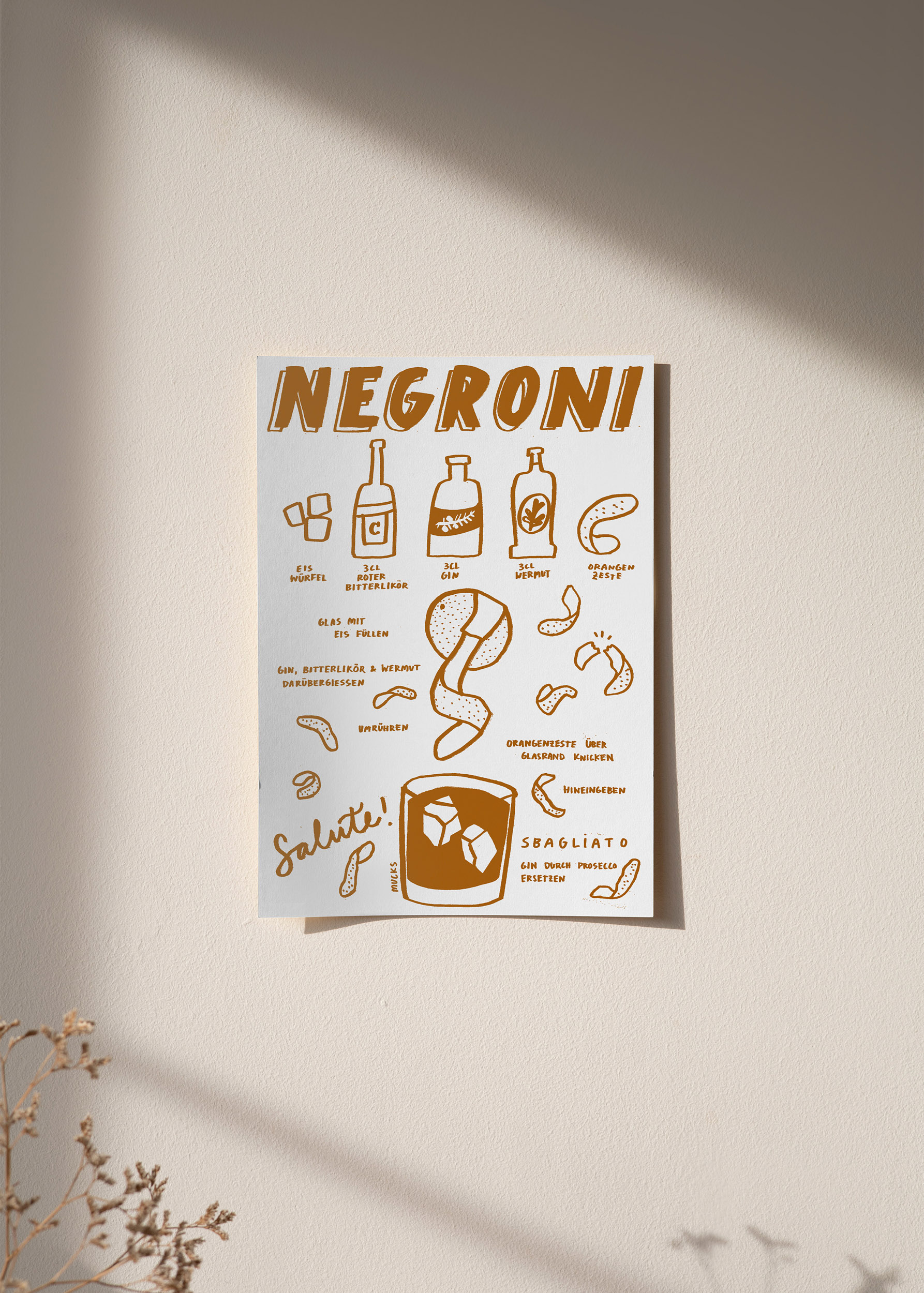 Poster Negroni