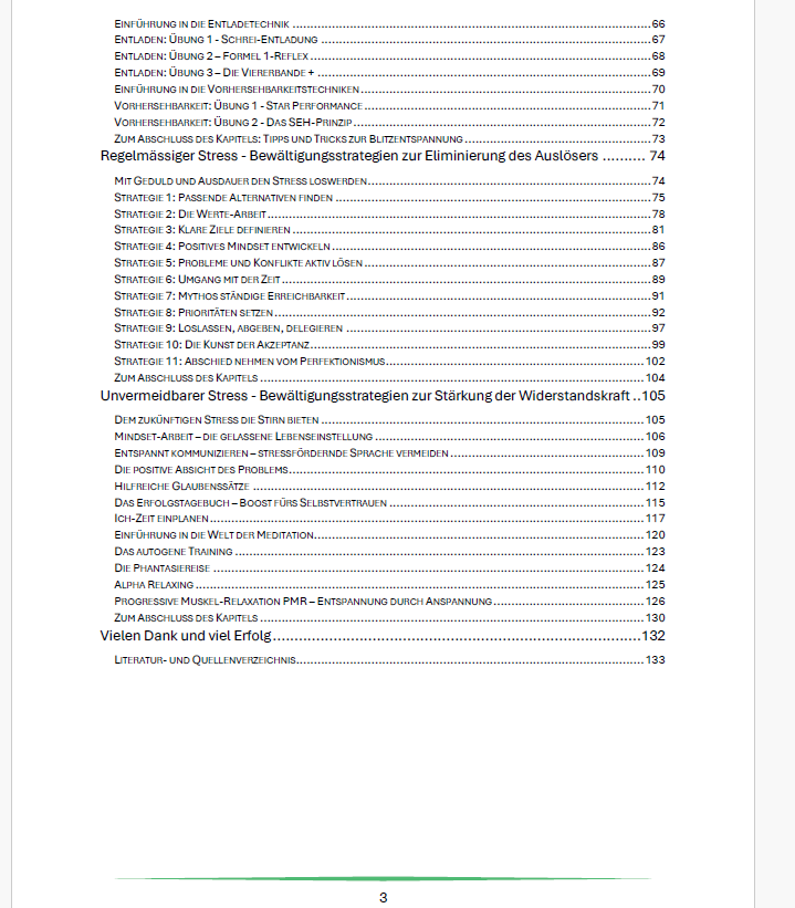 Workbook - Nachhaltiges Stressmanagement