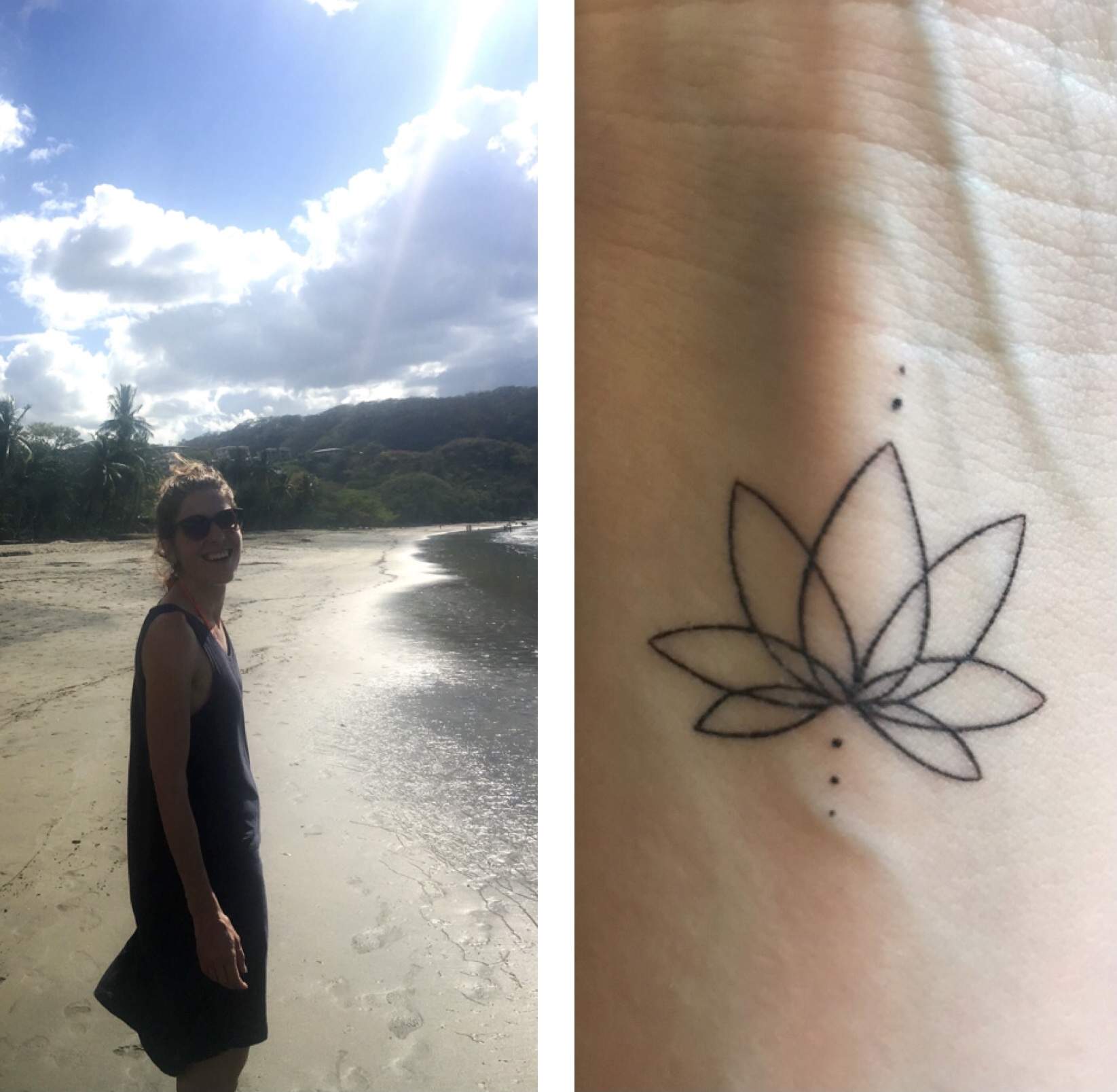 Der Zwangsdrache und mein Lotusblumen-Tattoo
