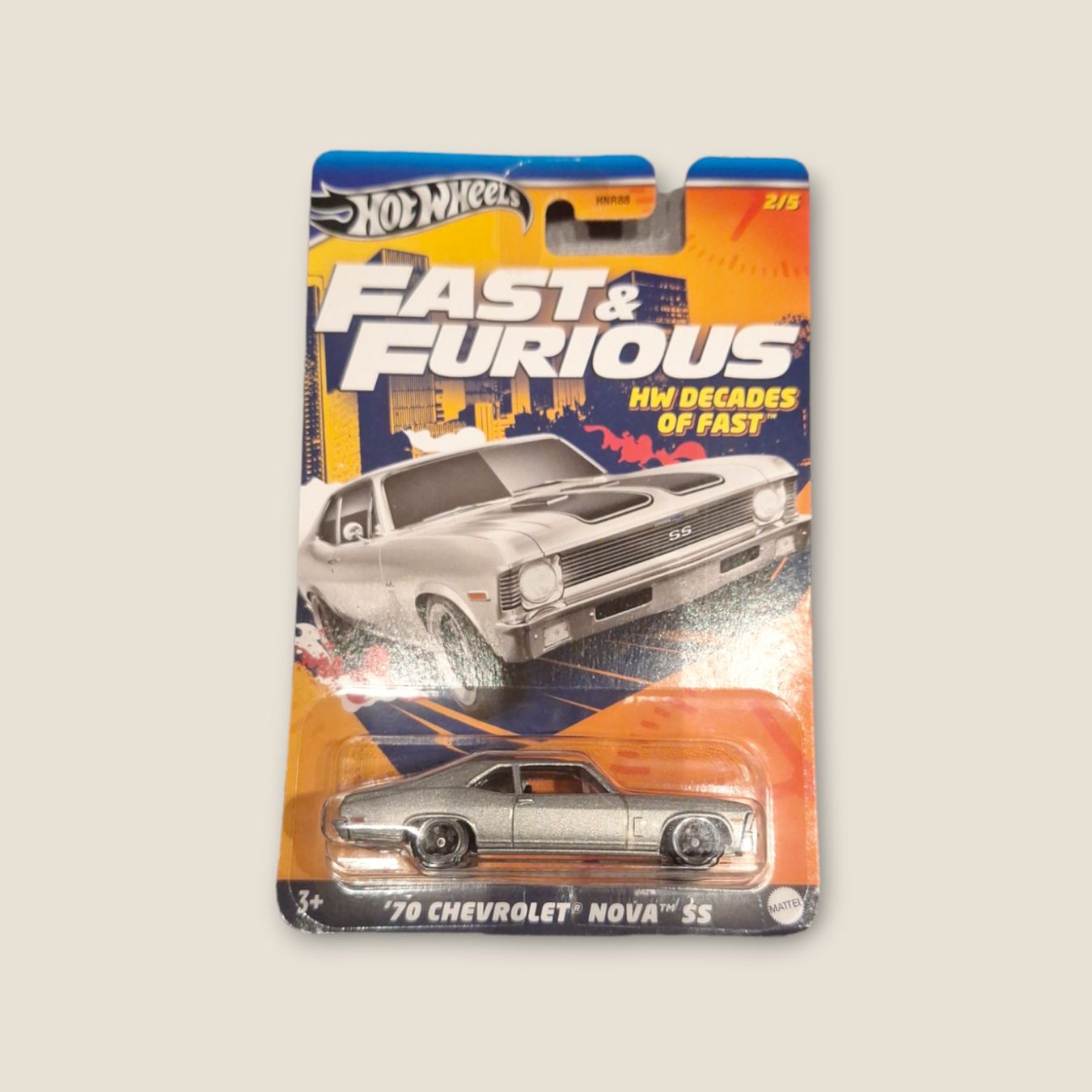 Fast & Furious: HW Decades of Fast Series 2024 70 Chevrolet Nova SS