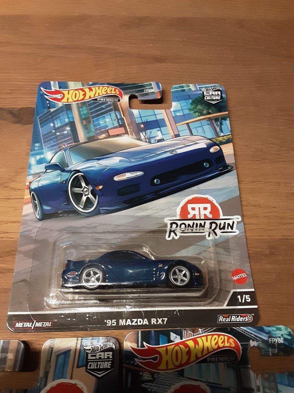 Komplettes Set Hot Wheels Premium Car Cultur 2022 Ronin Run