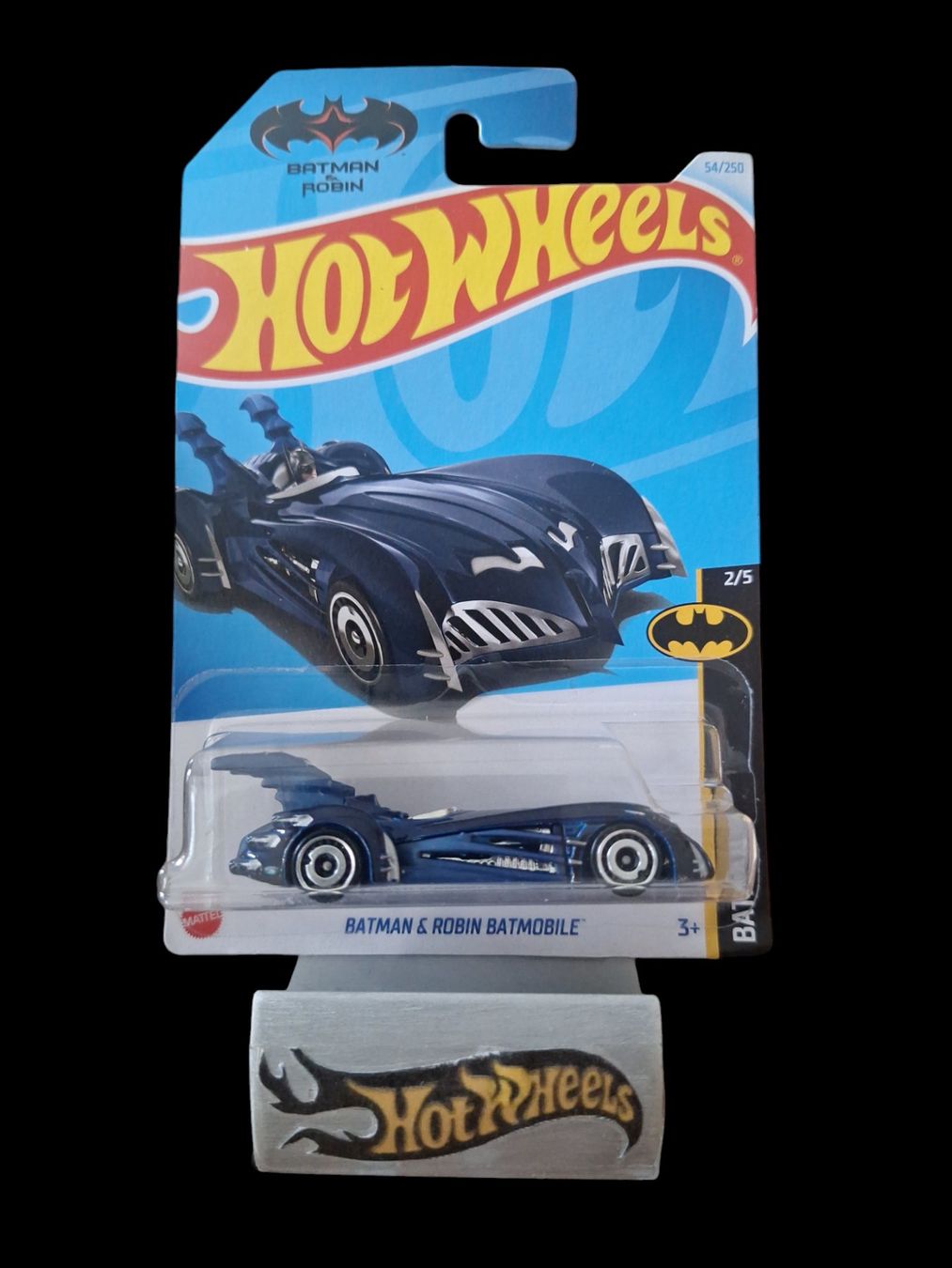 Hot Wheels Batman 2024 Batman & Robin Batmobile 2/5 L