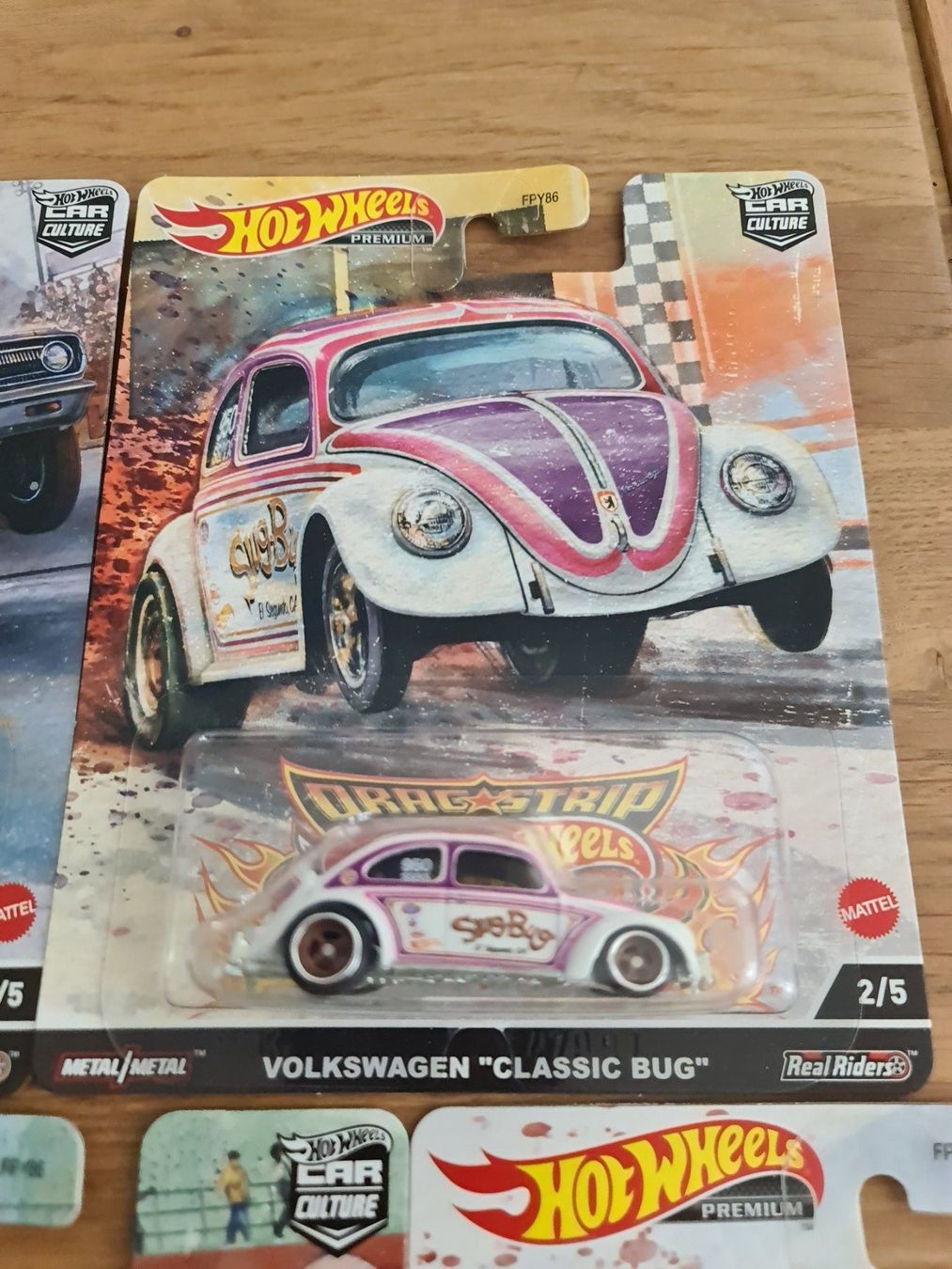 *Black Chase* Hot Wheels Premium Set Car Culture Drag Strip