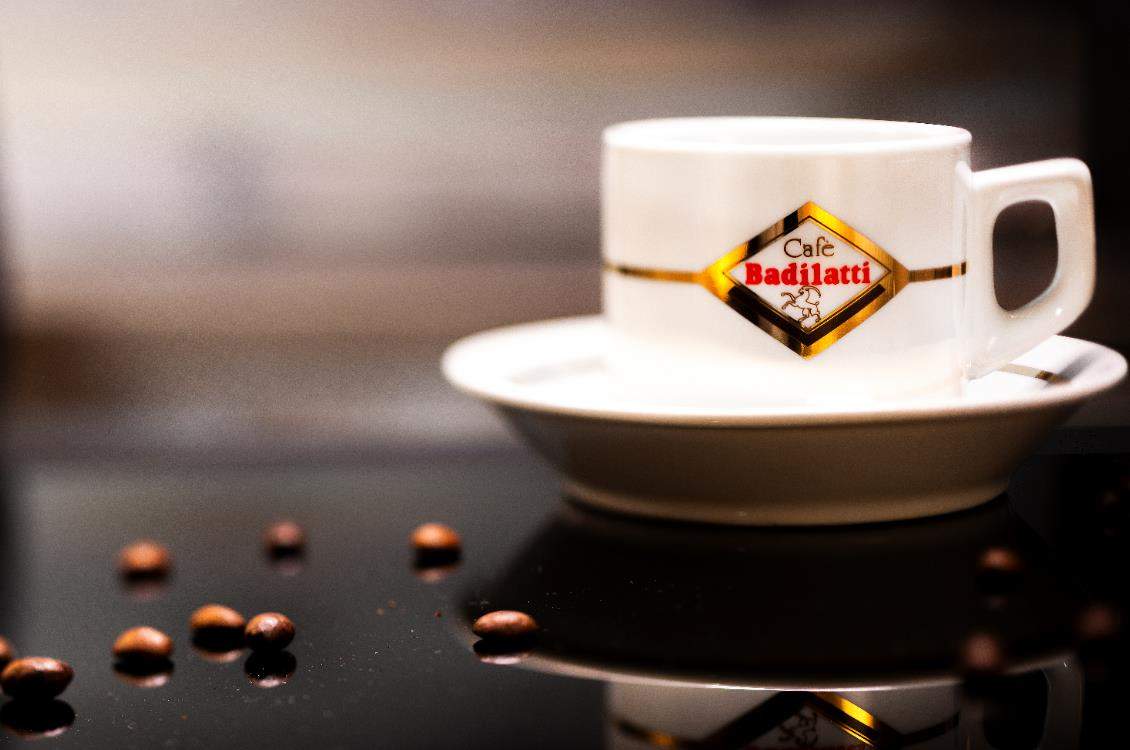 Cappuccino Tasse mit Unterteller "Badilatti" je 6 Stück